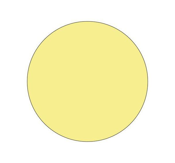 Adhésif de marquage au sol photoluminescent - Cercle - Systemtext