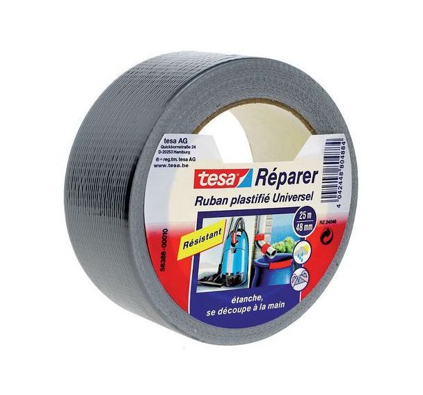 Adhésif de réparation TESA ''Extra Power Perfect'' 25 m x 50 m
