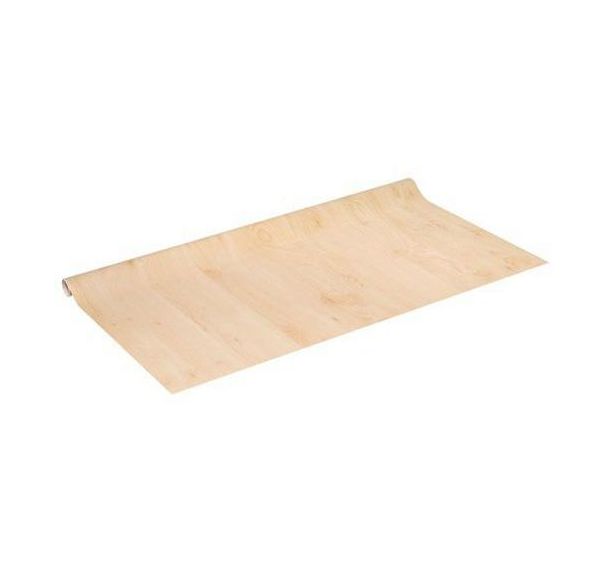 Adhésif rouleau effet de bois - Bouleau - 2m x 45cm