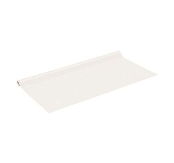 Adhésif rouleau uni mat - 15m x 45cm - Blanc