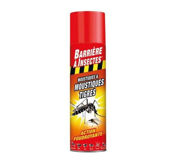 Aérosol moustiques tigres foudroyant - 400ml
