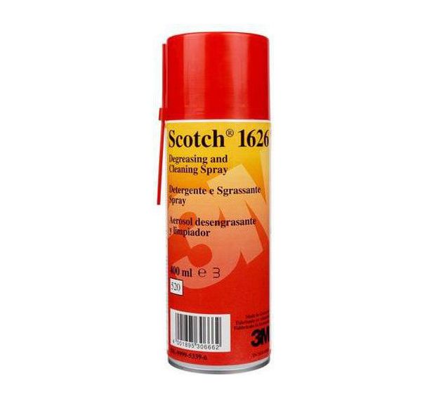 Aérosol nettoyant dégraissant Scotch 1626 - 400 mL - 3M
