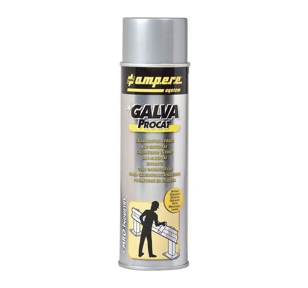 Aérosol, protection des métaux Galva 650 mL - Ampere System