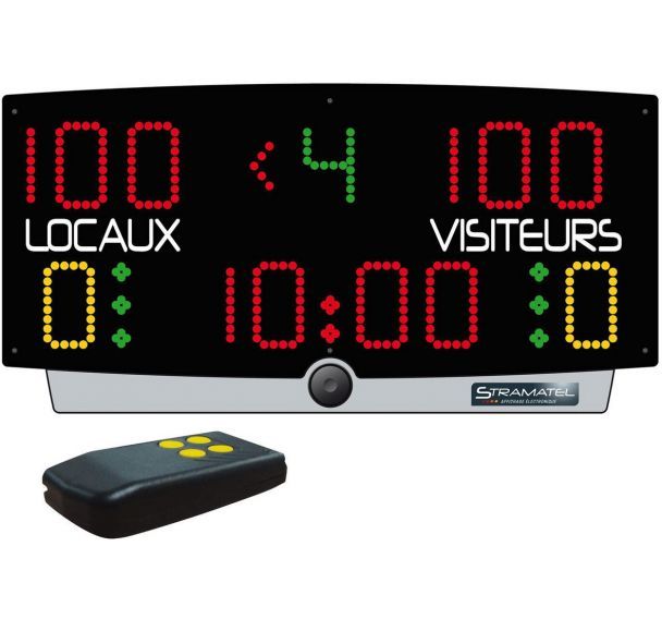 Afficheur Stramatel Multitop avec télécommande