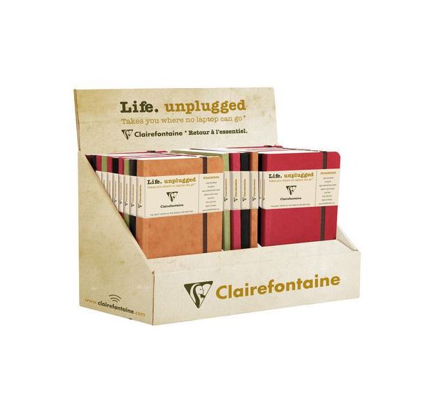 Age Bag Roadbook carnet dos carré collé 9x14cm 128p ligné assorti