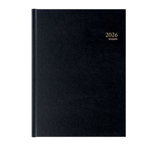 Agenda 2026 Bremax 1 jour par page noir