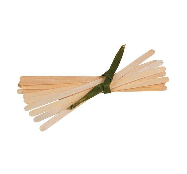 Agitateur à café en bois - 14 cm