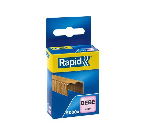 Agrafe cuivré Bébé - Boite de 5000