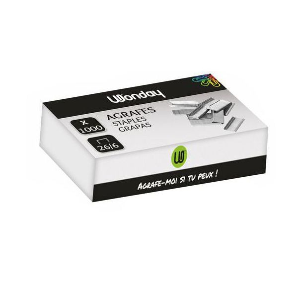 Agrafes 26/6 (Boite de 1000)