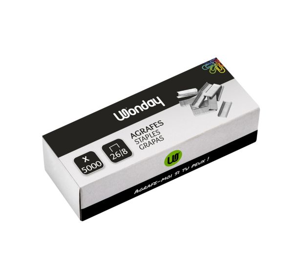 Agrafes 26/8 (Boite de 5000)