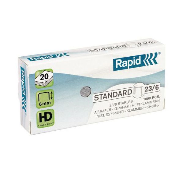 Agrafes Standard lot de 1000 - Rapid
