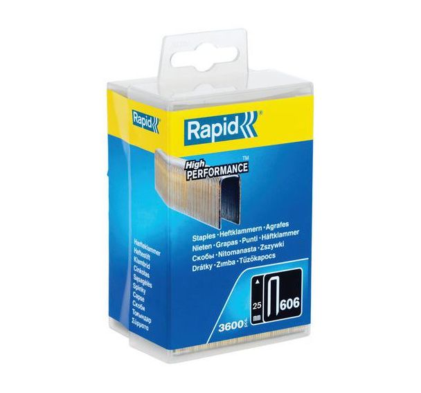 Agrafes pour agrafeuse-cloueuse électrique R606 - Rapid