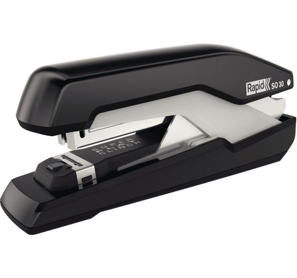 Agrafeuse Omnipress Supreme FS SO30. Boîte brochable Noir