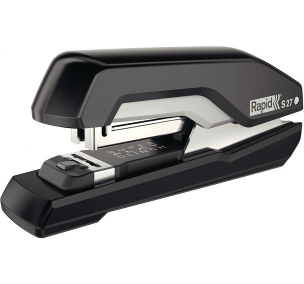 Agrafeuse SuperflatClinch Supreme S27. Boîte brochable Noir