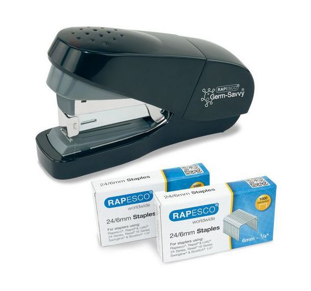 Agrafeuse à plat sans effort recyclée 24/6 - 35 feuilles