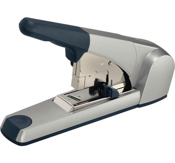 Agrafeuse gros travaux Leitz, Flat Clinch, en boîte Argent