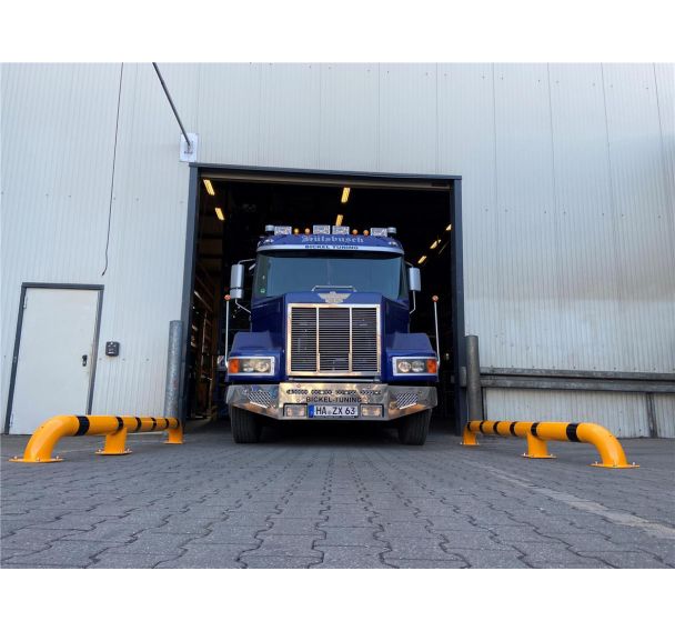 Aide à l'entrée des camions à cheviller - Côté gauche - Schake