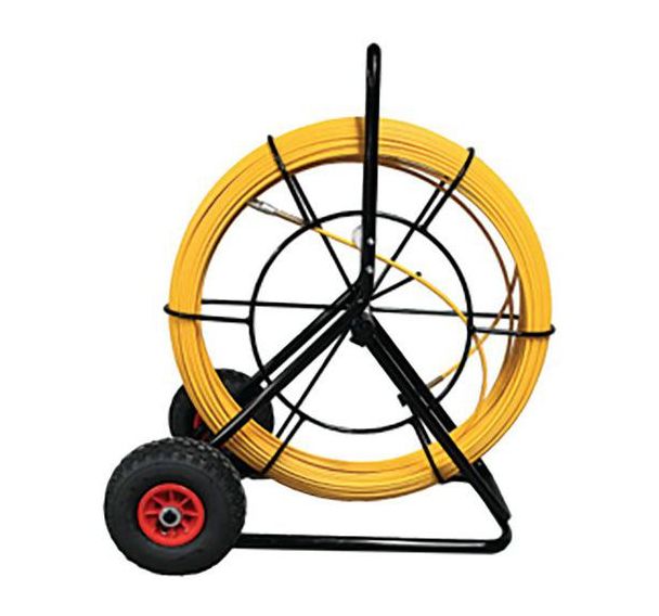 Aiguille 11mm sur grand devidoir a roues pneumatiques - Godet