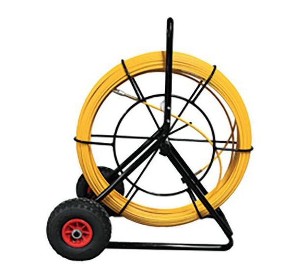 Aiguille 9mm sur devidoir moyen a roues pneumatiques - Godet