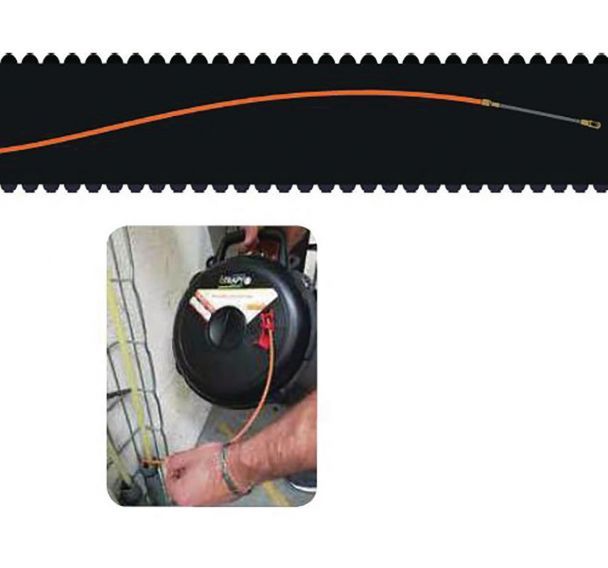 Aiguille en polyester torsadé 4mm L30m sur dévidoir