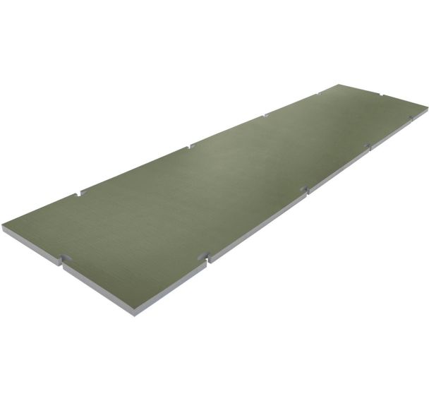 Aire d'évolution modulaire Roll-connect 5 cm d'épaisseur vert kaki