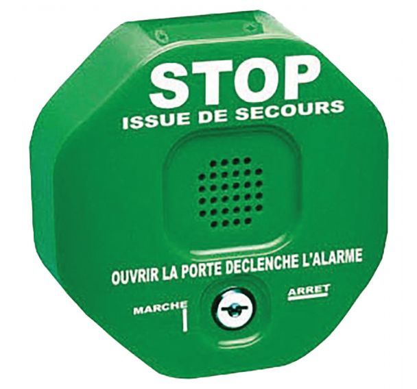 Alarme autonome pour sortie de secours