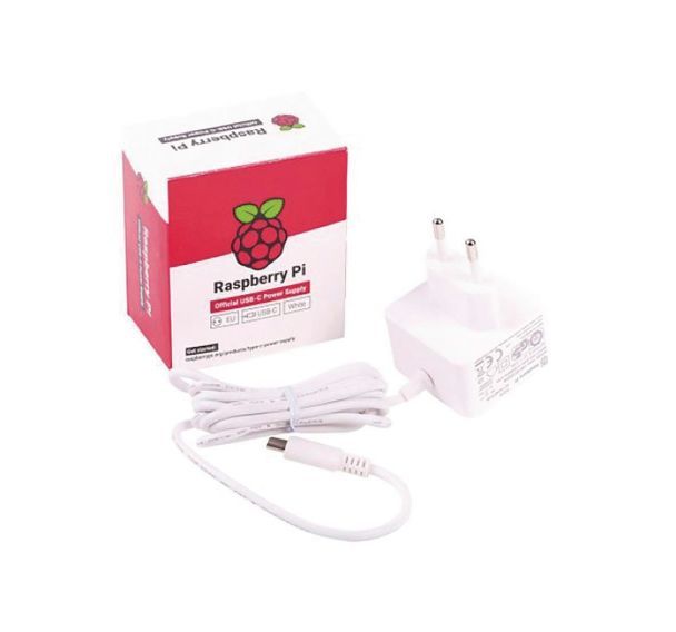 Alimentation officielle USB Type-C pour Raspberry Pi 4 B