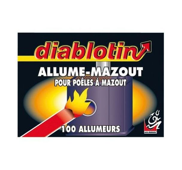 Allume mazout - Boîte de 100