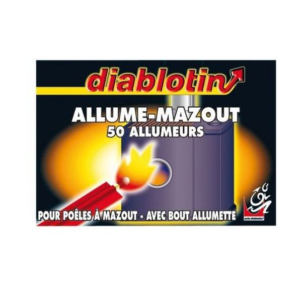 Allume mazout - Boîte de 50