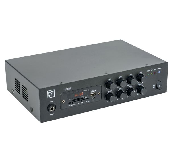 Amplificateur mixage APM1060 - 60W USB sd BT FM télécommande - BSTPRO