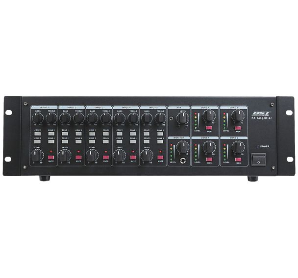Amplificateur mixer matrice 4 zones UPX-460 - BST