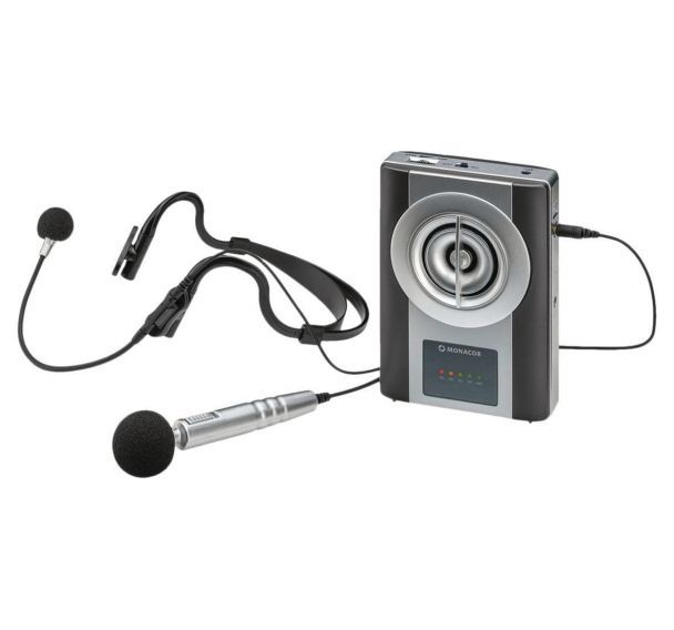 Amplificateur de voix portable WAP-8 - Monacor
