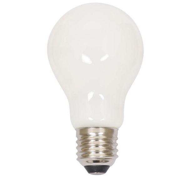 Ampoule E27.A60.7,9W.2800K dimmable opale
