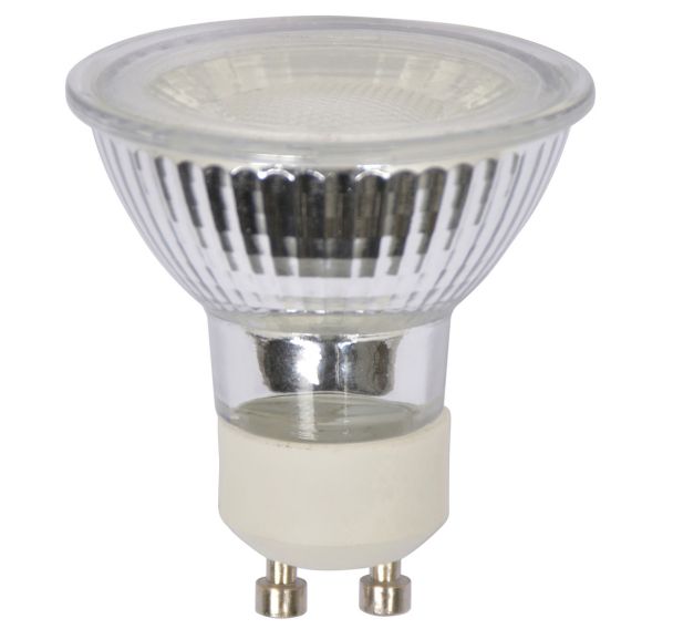 Ampoule GU10.5W.2700K transparent