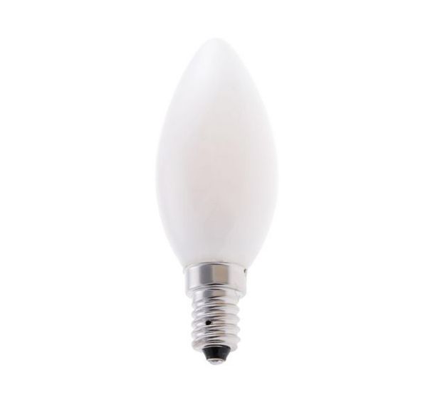Ampoule à filament LED Opal Olive C35 4W/470lm E14 3000K