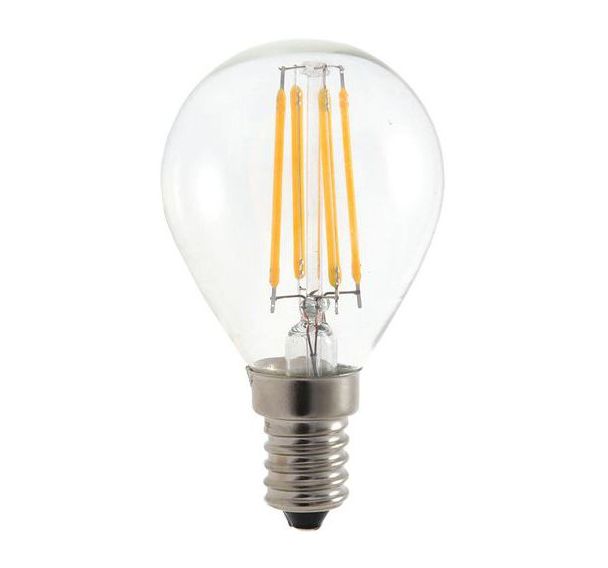 Ampoule à filament LED P45 4W culot E14 - VELAMP