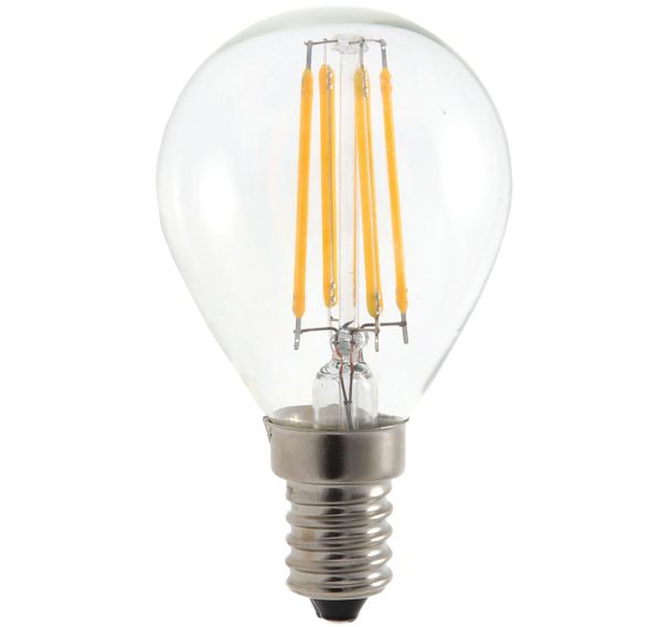 Ampoule à filament LED P45 4W culot E14 - VELAMP
