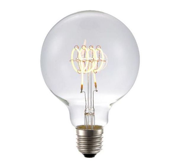 Ampoule filament LED E27 décorative et coloré FleX TR G95 à G125 - SPL