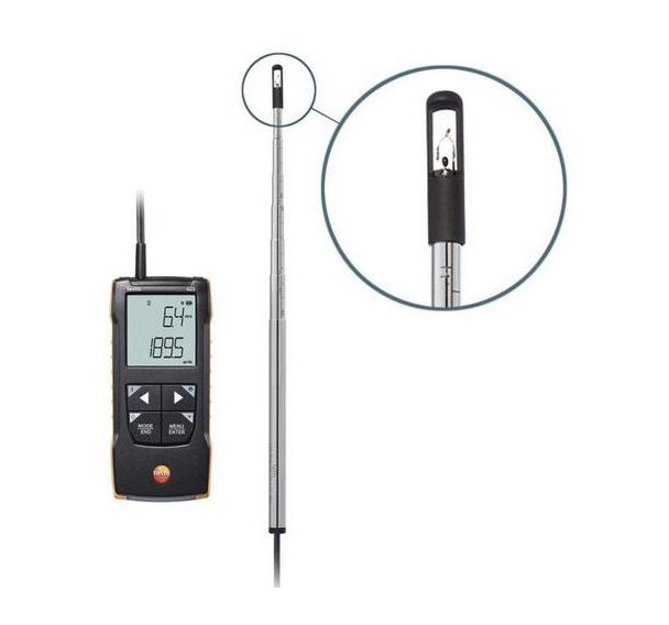 Anémomètre à fil chaud testo 425