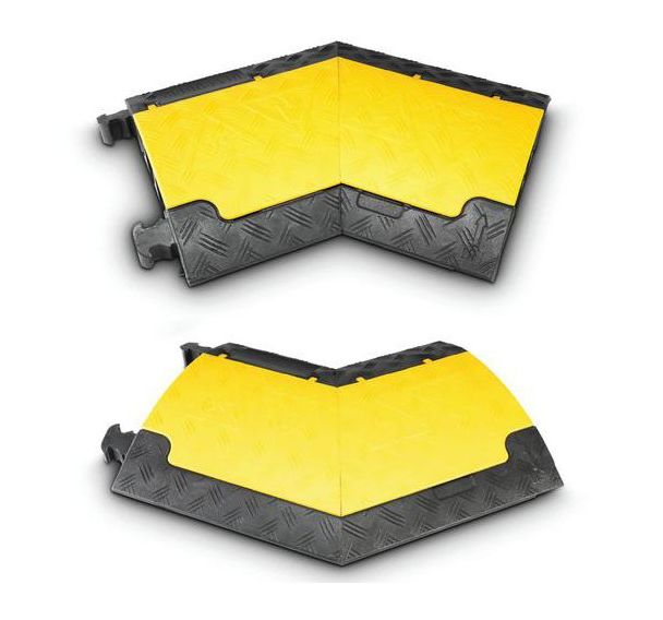 Angle 45° à droite pour protège câble BOA 35-3