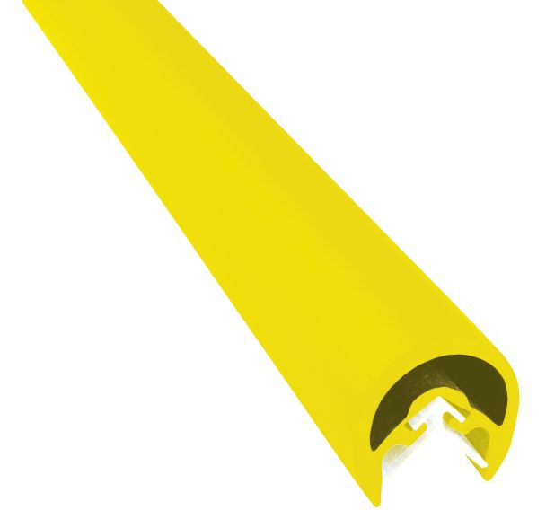 Anglisol 3/4 rond 22mm x 45mm x 2000mm jaune