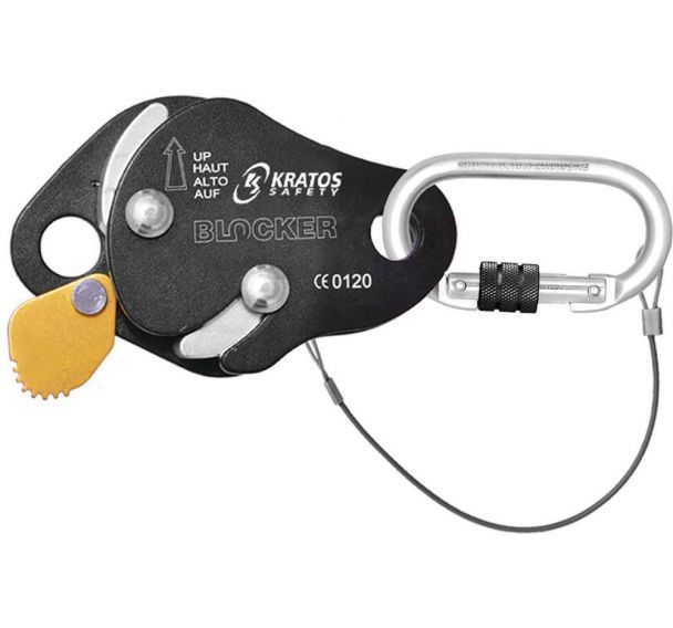 Antichute compact coulissant sur corde tressée