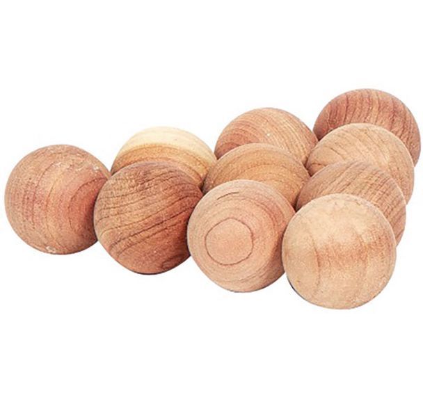 Antimite billes en cèdre lot de 15