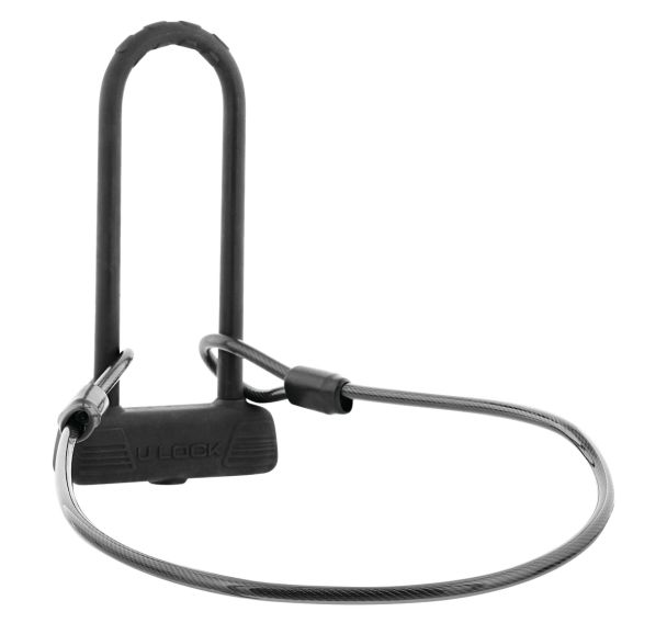 Antivol en U avec câble pour vélo et trottinette Urban Moov