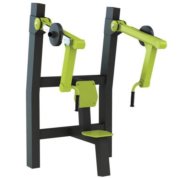 Appareil de musculation Lest Chest Press - 3 réglages de poids - Freetness