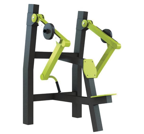 Appareil de musculation Lest Low Row Machine - parcours santé - Freetness