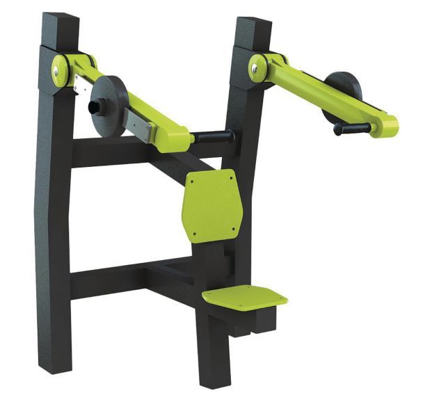 Appareil de musculation Shoulder Lest Press - 3 réglages de poids - Freetness