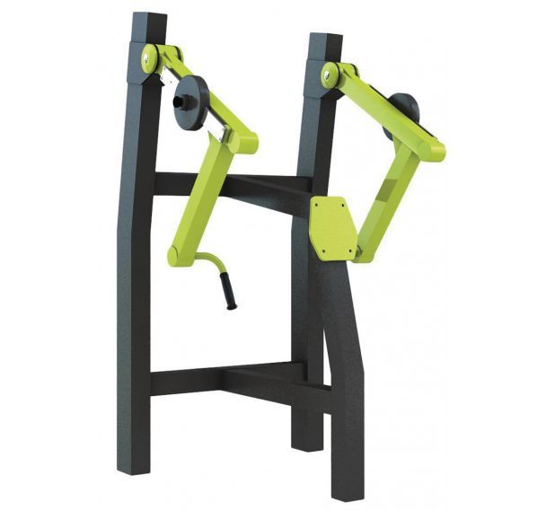 Appareil de musculation Standing Lest Low Row Machine - parcours santé - Freetness