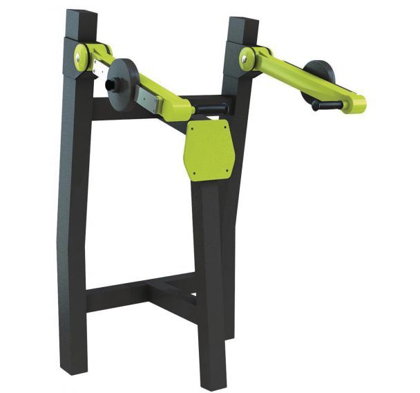 Appareil de musculation Standing Lest Shoulder Press - 3 réglages de poids - Freetness