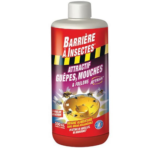 Appat pour piège à guêpes frelons mouches 500ml /nc